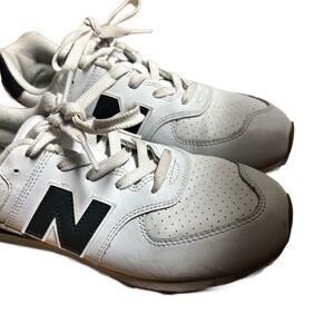 New Balance White and Black Athletic Shoes